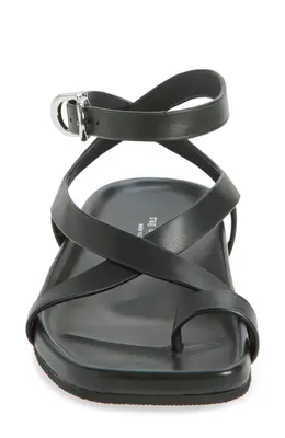 rag & bone rag & bone Rue Ankle Strap Sandal in Black — Women Winter black Shoes