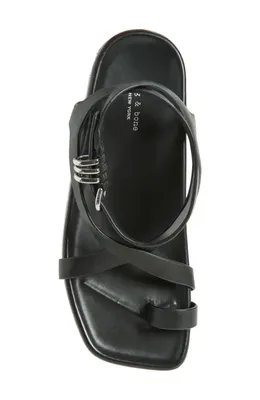 rag & bone rag & bone Rue Ankle Strap Sandal in Black — Women Winter black Shoes