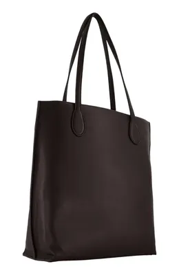 Vince Vince Athene Leather Tote in Cacao — Women Winter black Accessories