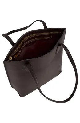 Vince Vince Athene Leather Tote in Cacao — Women Winter black Accessories