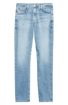 AG AG Everett Slim Straight Leg Jeans in Saltillo — Men Summer teal Pants