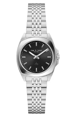 rag & bone rag & bone Bleeker Bracelet Watch in Silver — Men Winter silver Accessories