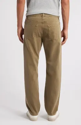 FRAME FRAME The Straight Leg Canvas Jeans in Light Brown — Men Autumn beige Pants