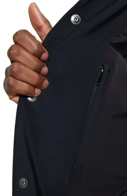 Theory Theory Murphy Precision Bomber Jacket in Black - 001 — Men Winter black Outerwear
