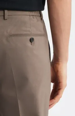 Theory Theory Curtis Motion Wool Blend Pants in Morel — Men Autumn brown Pants