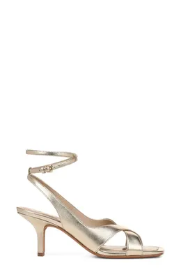 Vince Vince Lola Leather Sandal in Champagne — Women Spring ivory Shoes