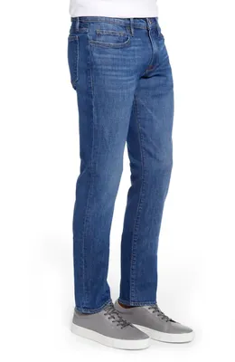 FRAME FRAME L'Homme Slim Fit Jeans in Verdugo — Men Winter navy Pants