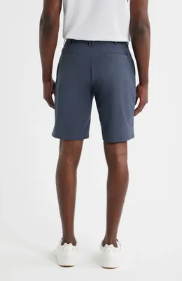 johnnie-O johnnie-O Mulligan Performance Chino Shorts in High Tide — Men Summer grey Shorts