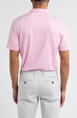 johnnie-O johnnie-O Lyndon Classic Fit Polo in Cabo — Men Spring pink Tops