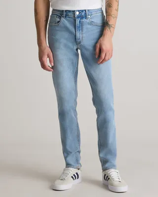 Quince Quince | Men's Warren Stretch Slim Jeans in Arctic Blue — Men Summer blue Jeans & Denim