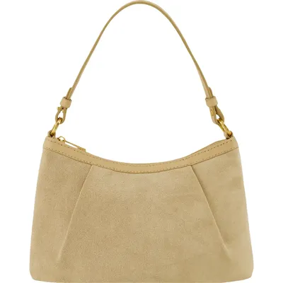 Vince Vince Ava Suede Convertible Crossbody Bag in Maiz — Women Autumn beige Accessories