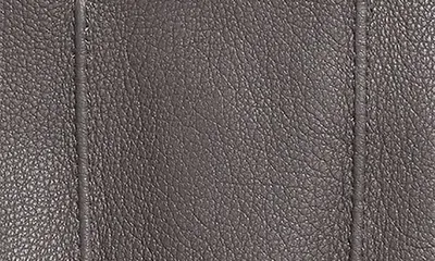 rag & bone rag & bone Evan Leather Gloves in Dark Grey — Men Winter black Accessories