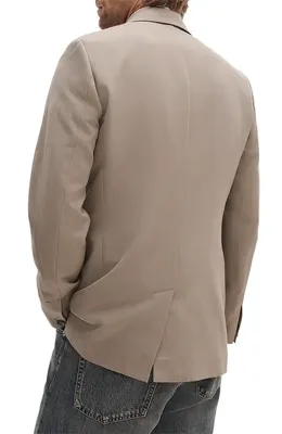 rag & bone rag & bone Butler Virgin Wool Blend Blazer in Stone — Men Autumn beige Outerwear