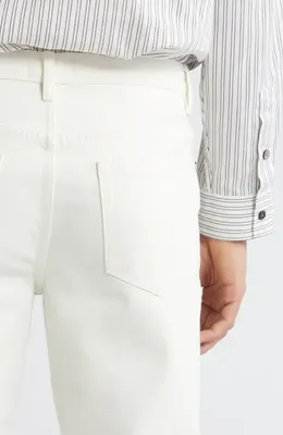 FRAME FRAME The Straight Leg Jeans in Off White — Men Winter white Pants