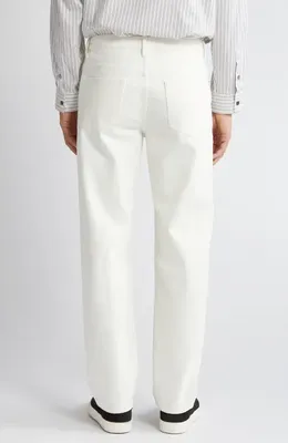 FRAME FRAME The Straight Leg Jeans in Off White — Men Winter white Pants