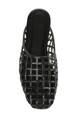 Vince Vince Barcelona Jelly Cage Mule in Black — Women Winter black Shoes