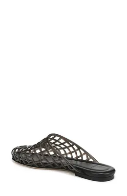 Vince Vince Barcelona Jelly Cage Mule in Black — Women Winter black Shoes