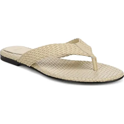 Vince Vince Lotus Flip Flop in Cashew — Women Spring beige Shoes