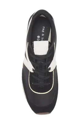 rag & bone rag & bone Retro Trainer in Black — Women Winter black Shoes