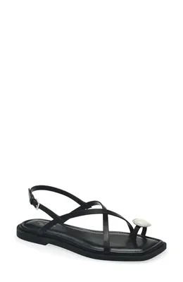 rag & bone rag & bone Remi Slingback Sandal in Black — Women Winter black Shoes