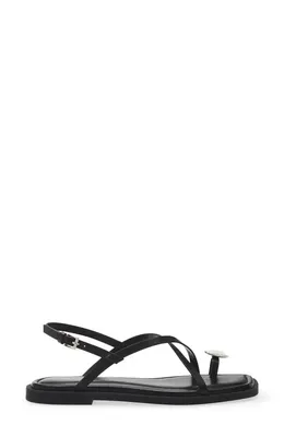 rag & bone rag & bone Remi Slingback Sandal in Black — Women Winter black Shoes