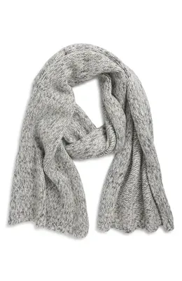 Vince Vince Chunky Marl Scarf in Grey — Women Summer grey Accessories