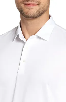 johnnie-O johnnie-O Birdie Classic Fit Performance Polo in White — Men Winter white Tops