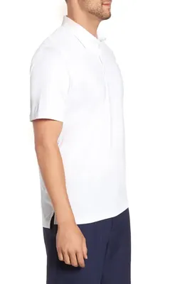 johnnie-O johnnie-O Birdie Classic Fit Performance Polo in White — Men Winter white Tops