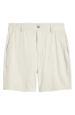 johnnie-O johnnie-O Fusionn Stretch Nylon Chino Shorts in Stone — Men Spring ivory Shorts