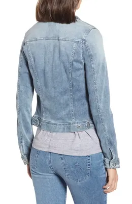 AG AG 'Robyn' Denim Jacket in Streamside — Women Winter navy Outerwear