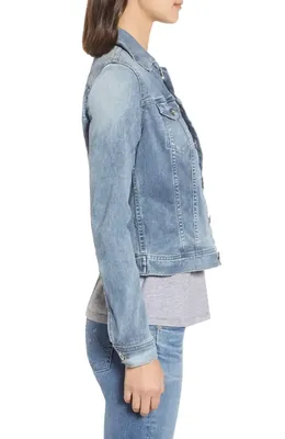 AG AG 'Robyn' Denim Jacket in Streamside — Women Winter navy Outerwear
