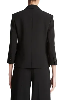 Vince Vince Shrunken Blazer in Black — Women Winter black Outerwear