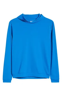 johnnie-O johnnie-O Motion Performance Hoodie in Sound Side — Men Winter blue Tops