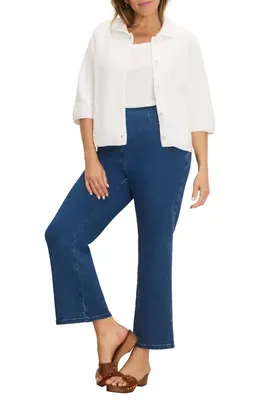 NIC+ZOE NIC+ZOE Berkeley Bootcut Jeans in Uptown — Women Summer navy Pants