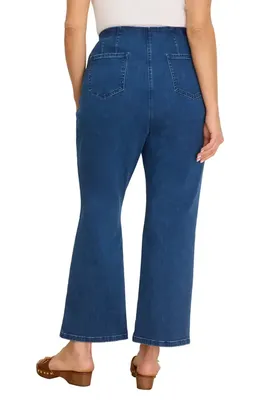 NIC+ZOE NIC+ZOE Berkeley Bootcut Jeans in Uptown — Women Summer navy Pants