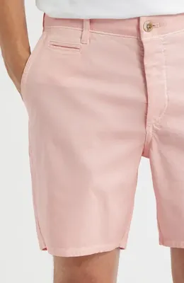 johnnie-O johnnie-O Nassau Chino Shorts in Salmon — Men Spring pink Shorts