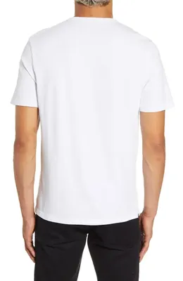 Vince Vince Solid T-Shirt in Optic White — Men Winter white Tops