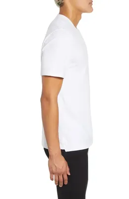 Vince Vince Solid T-Shirt in Optic White — Men Winter white Tops