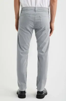 FRAME FRAME L'Homme Slim Fit Five-Pocket Twill Pants in Sea Blue — Men Summer silver Pants