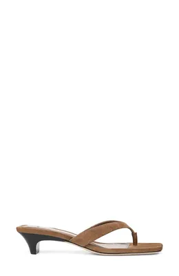Vince Vince Sanjuan Flip Flop in Elmwood — Women Autumn grey Shoes