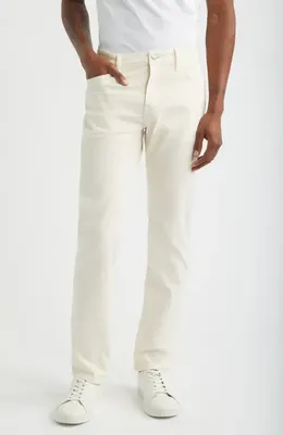 AG AG Tellis Slim Fit Jeans in 1 Year Sulfur Chalk — Men Spring white Jeans & Denim