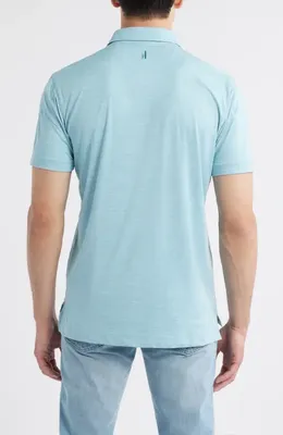 johnnie-O johnnie-O Huron PREP-FORMANCE Polo in Haze — Men Summer silver Tops