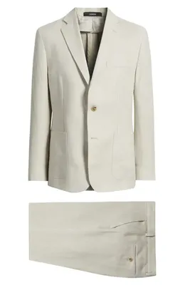 Vince Vince Icon Relaxed Fit Linen Suit in Natural — Men Spring ivory Suits