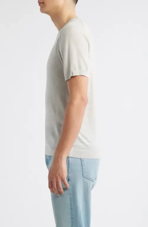 rag & bone rag & bone Aulton Wool Blend T-Shirt in Ivory — Men Spring white T-Shirts & Tees