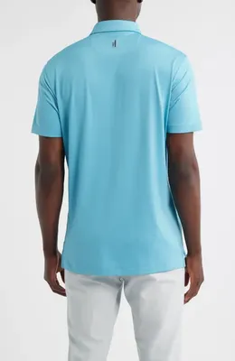johnnie-O johnnie-O Birdie Classic Fit Performance Polo in Haze — Men Summer silver Tops
