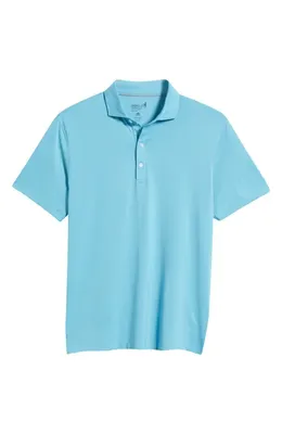 johnnie-O johnnie-O Birdie Classic Fit Performance Polo in Haze — Men Summer silver Tops