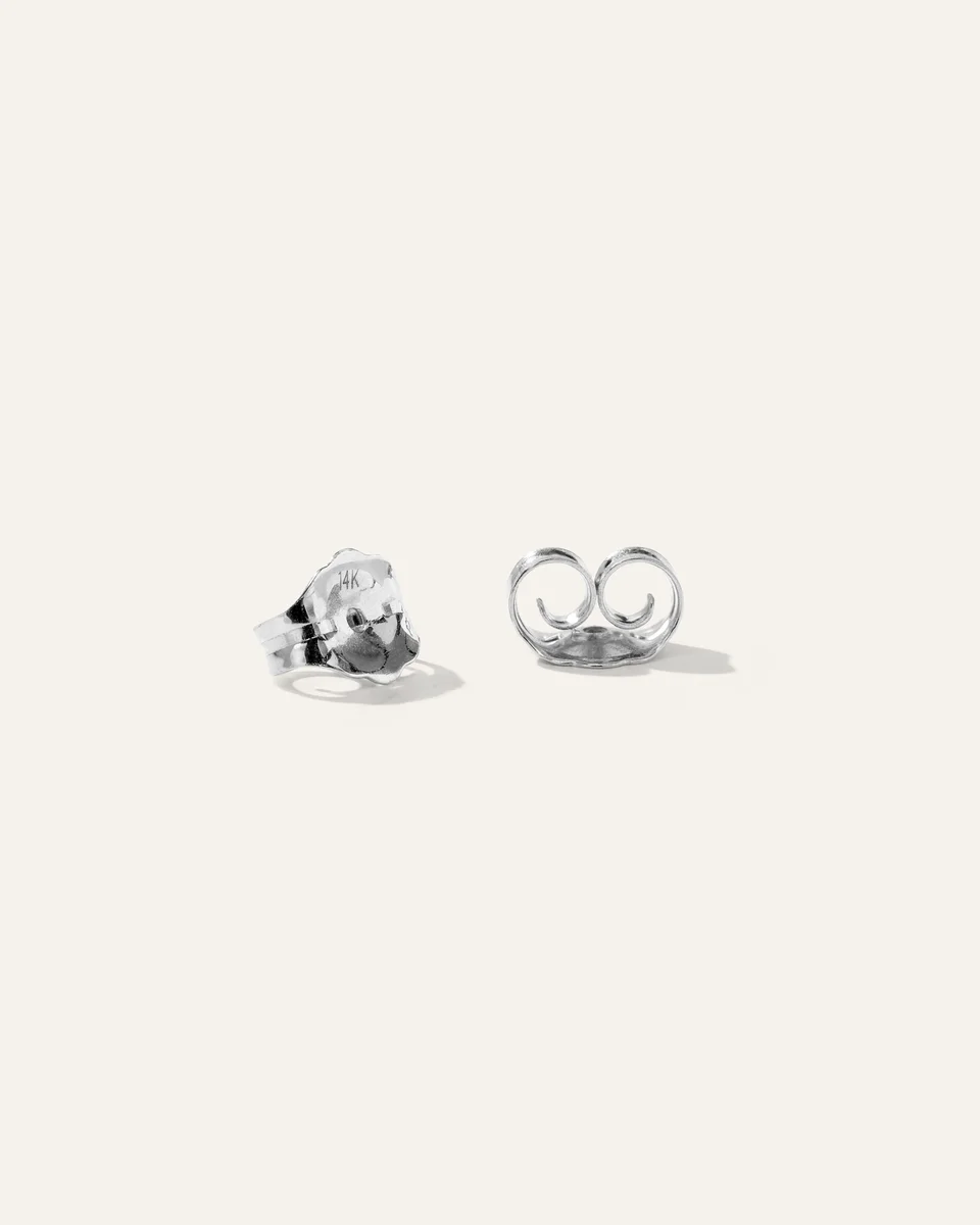 Quince Quince Women's 14K Gold Lab Grown Diamond Martini Studs 5ctw in White Gold — Women Summer white Accessories