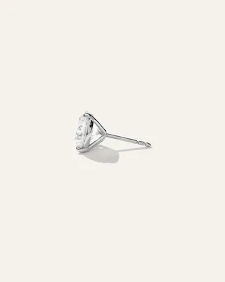 Quince Quince Women's 14K Gold Lab Grown Diamond Martini Studs 5ctw in White Gold — Women Summer white Accessories