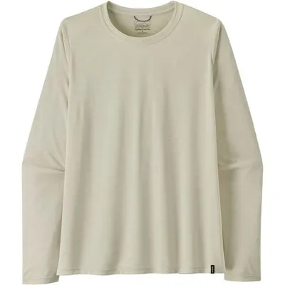 Patagonia Patagonia Capilene Cool Daily Long-Sleeve Shirt in Dyno White — Unisex Winter white T-Shirts & Tees