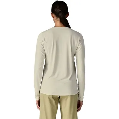 Patagonia Patagonia Capilene Cool Daily Long-Sleeve Shirt in Dyno White — Unisex Winter white T-Shirts & Tees